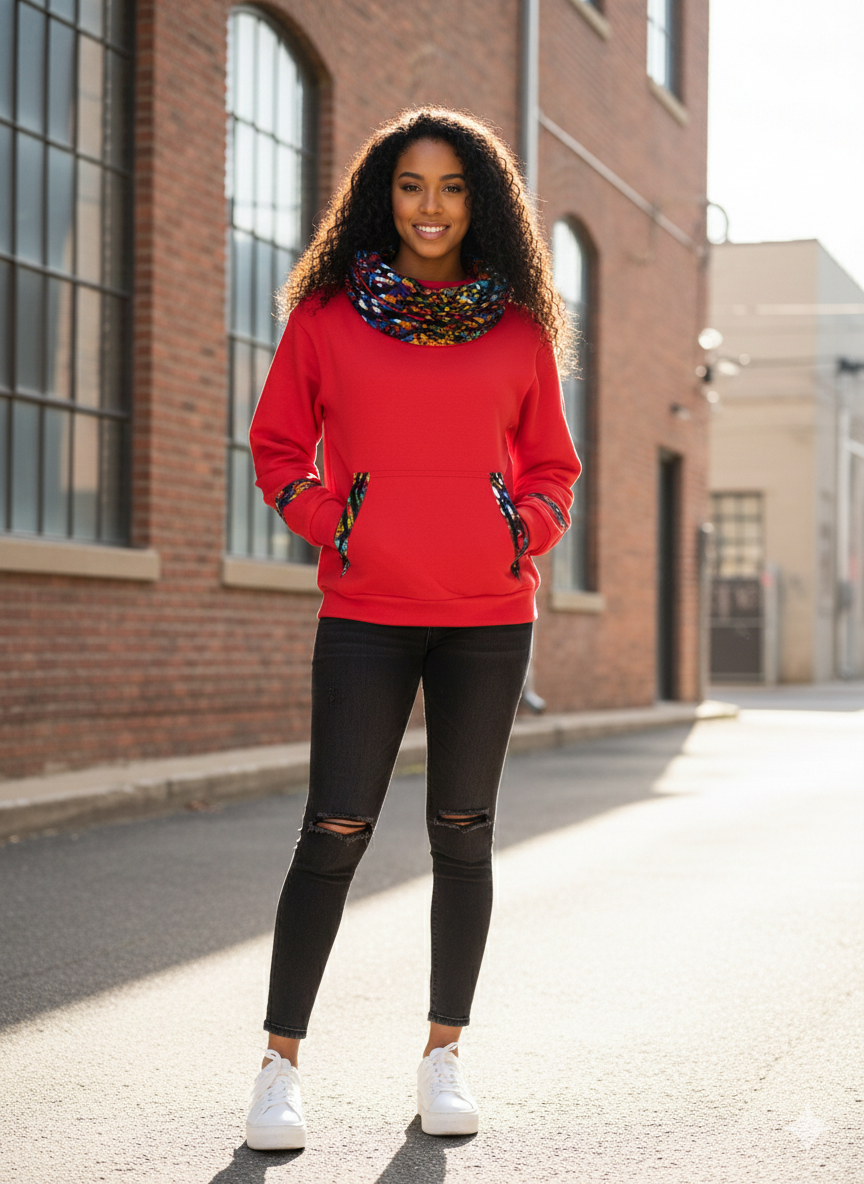 The Ember Cowl Hoodie