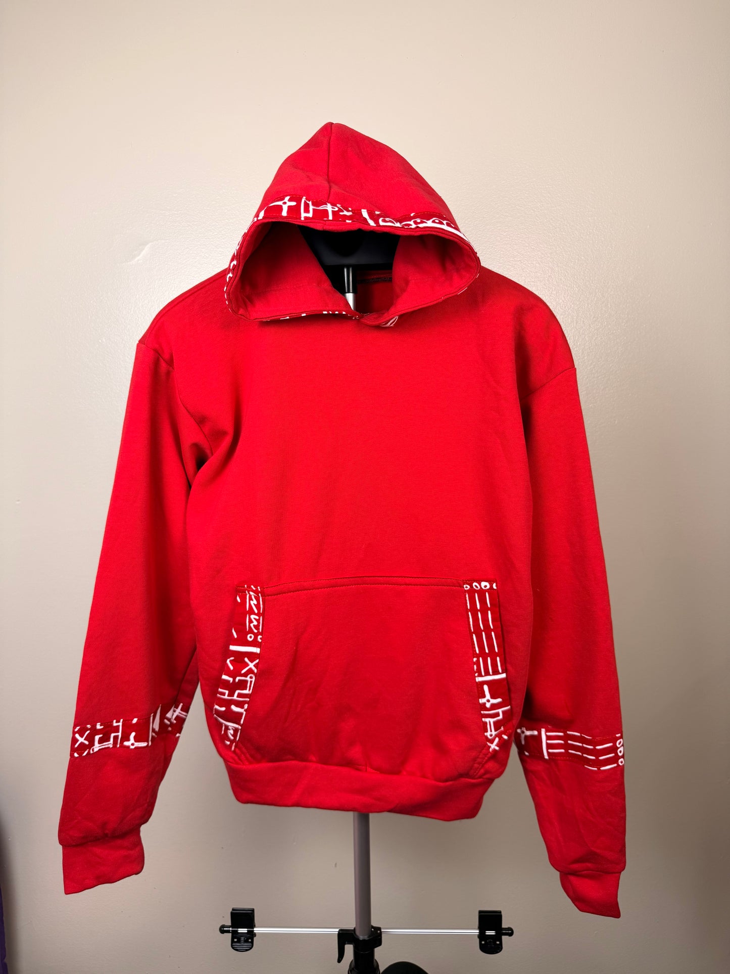 The Crimson Mosaic hoodie