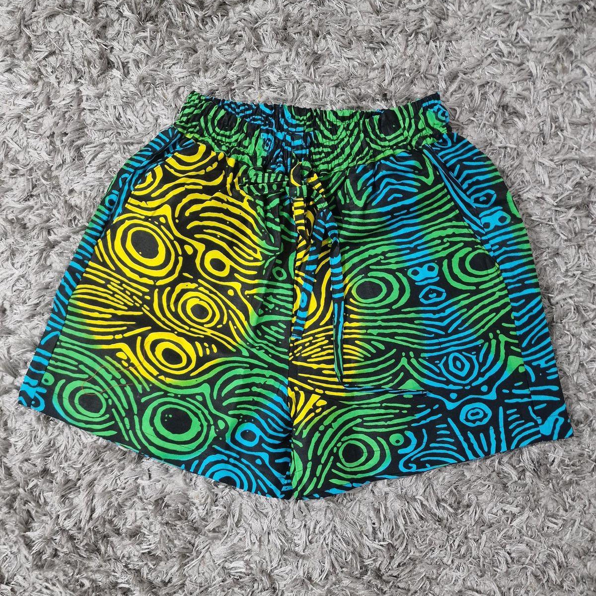 AFRICAN PRINT SHORTS